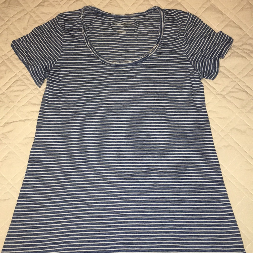 Striped T shirt dress